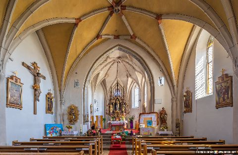 Gemeinde Geratskirchen Landkreis Rottal-Inn Geratskirchen Kirche (Dirschl Johann) Deutschland PAN